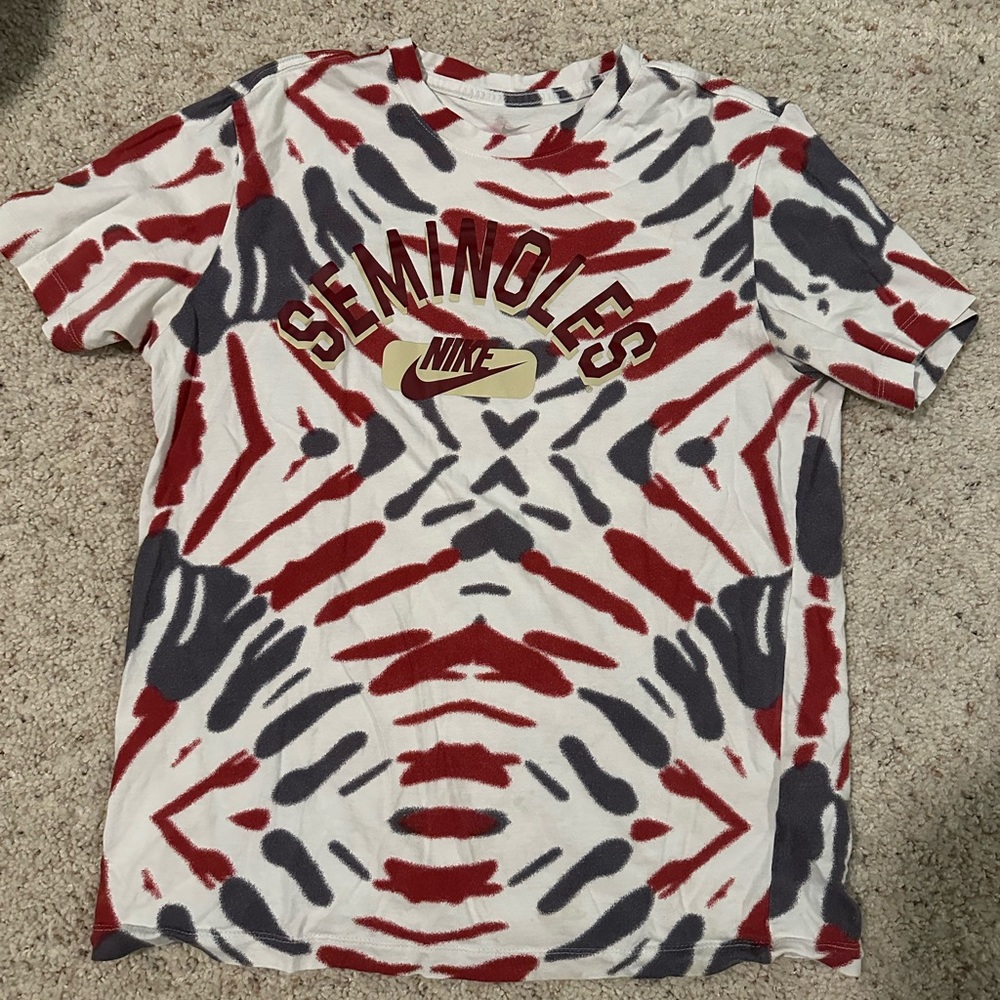 Nike FSU tie dye tee
